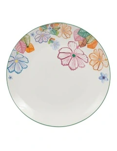 Poppy Love Coupe Dinner Plate 27.5cm in Mixed Colours