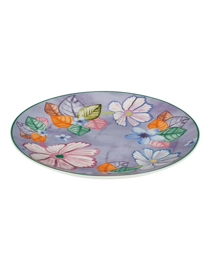 Poppy Love Coupe Side Plate 19cm in Purple image 2