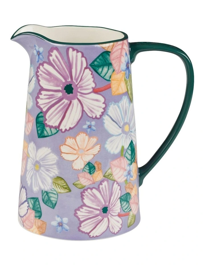 Poppy Love Jug 1.9L Gift Boxed in Purple image 1