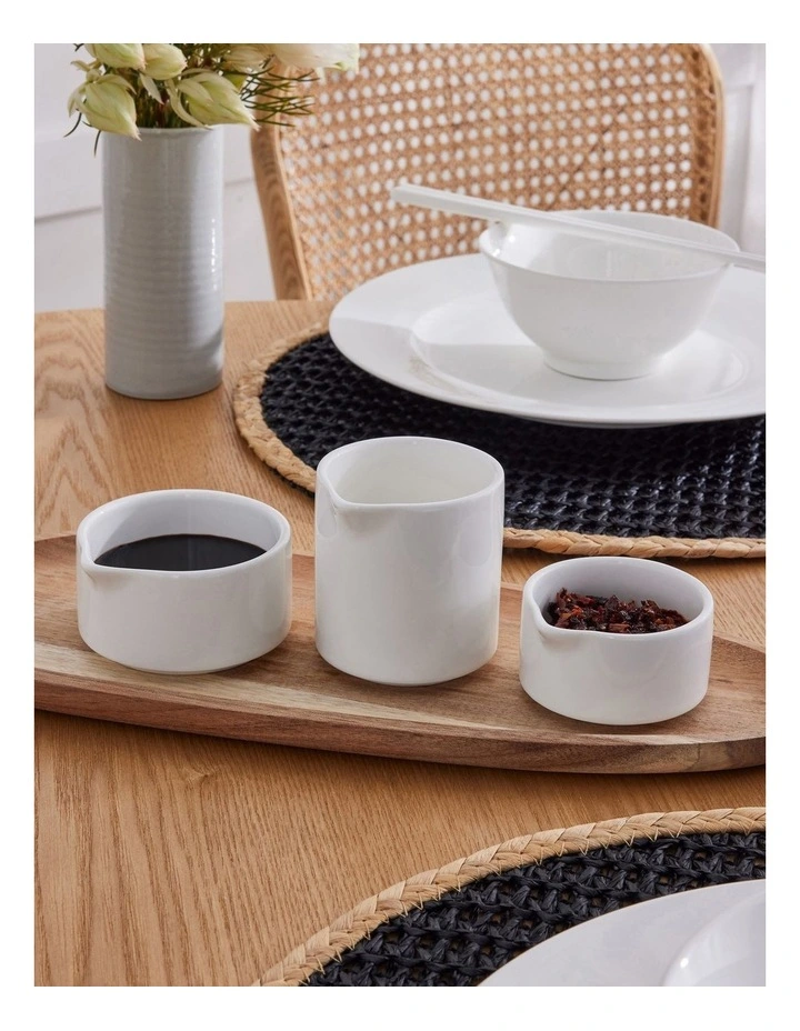White Basics Classic Rice Bowl 10x5.5cm in White image 3