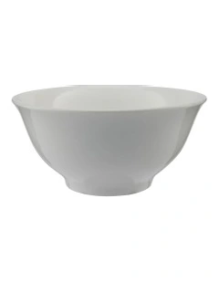 White Basics Classic Rice Bowl 13x6cm in White