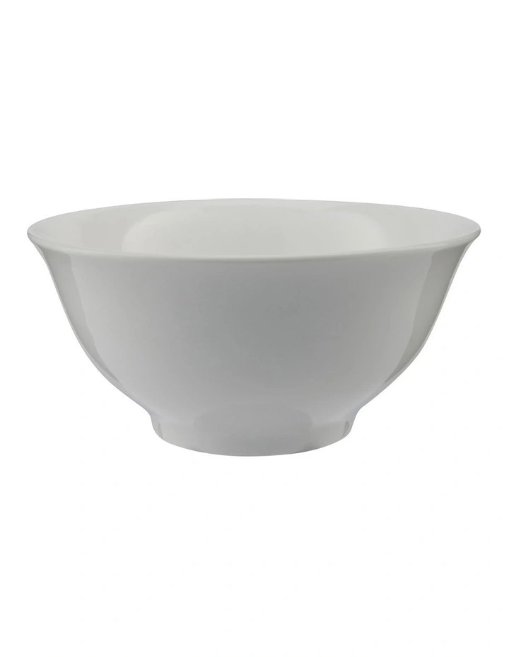 White Basics Classic Rice Bowl 13x6cm in White image 1