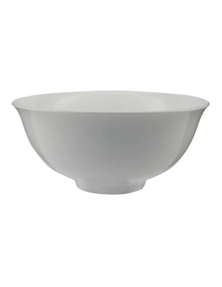 White Basics Classic Rice Bowl 15x7cm in White image 1