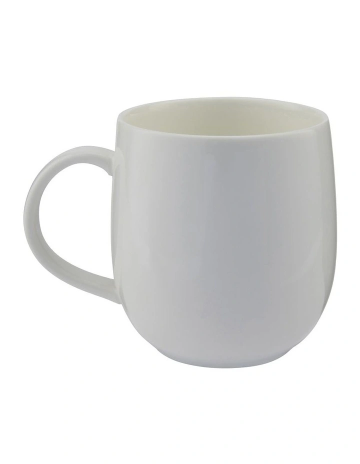 White Basics Modern Mug 400ml in White image 2