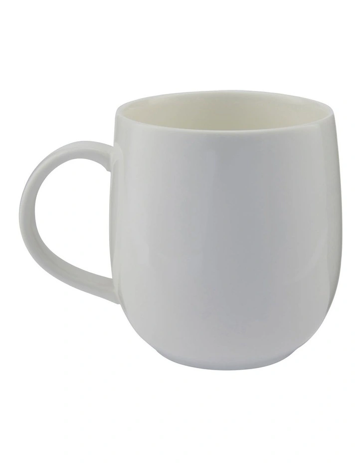 Basics Round Mug 380ml in White image 2