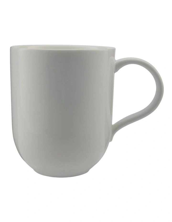 Basics Round Mug 380ml in White image 2