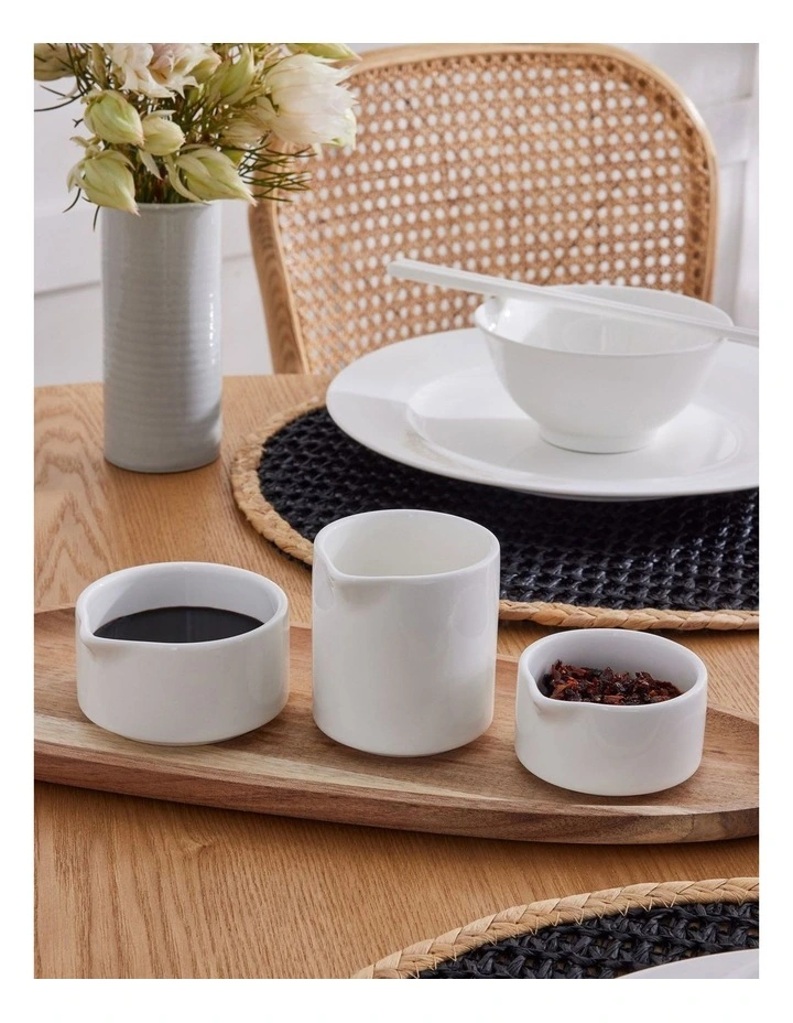 Basics Sauce Dish/Pourer 130ml in White image 3