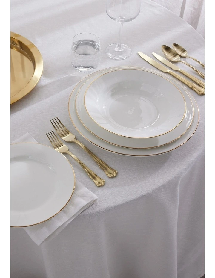 Rim Charger Plate 31cm in White image 4