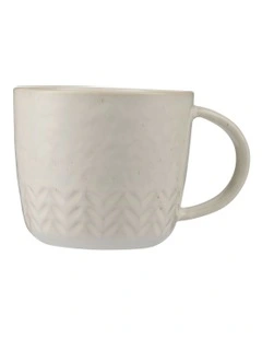 The Club Nordic Mug 410ml in White