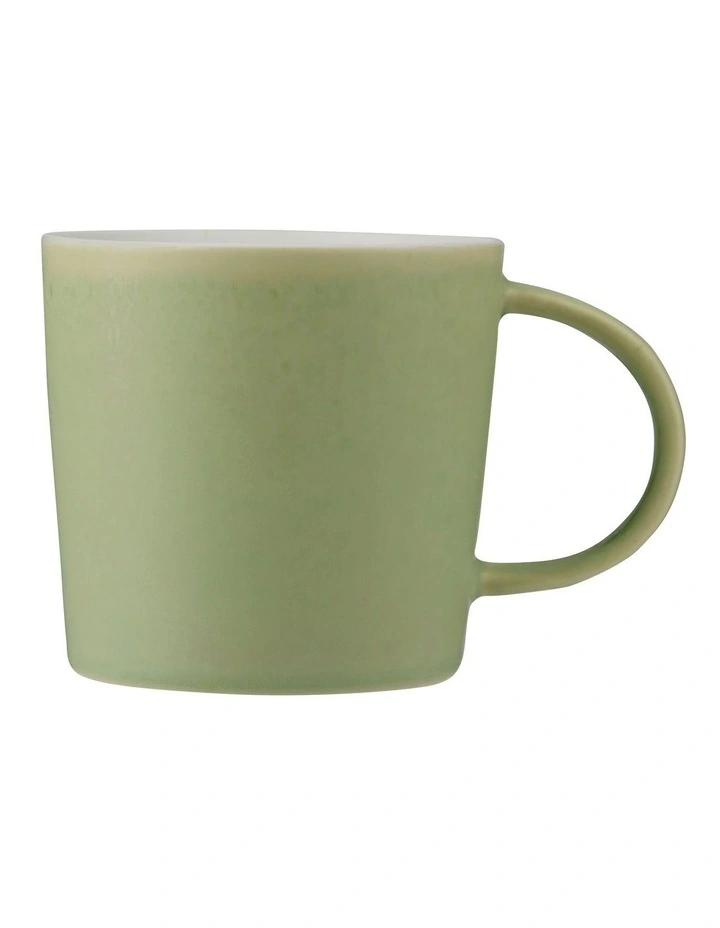 The Club Mono Mug 410ml in Green image 1