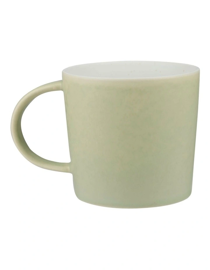 The Club Mono Mug 410ml in Green image 2