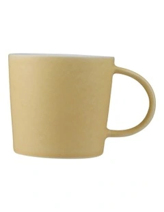 The Club Mono Mug 410ml in Sand