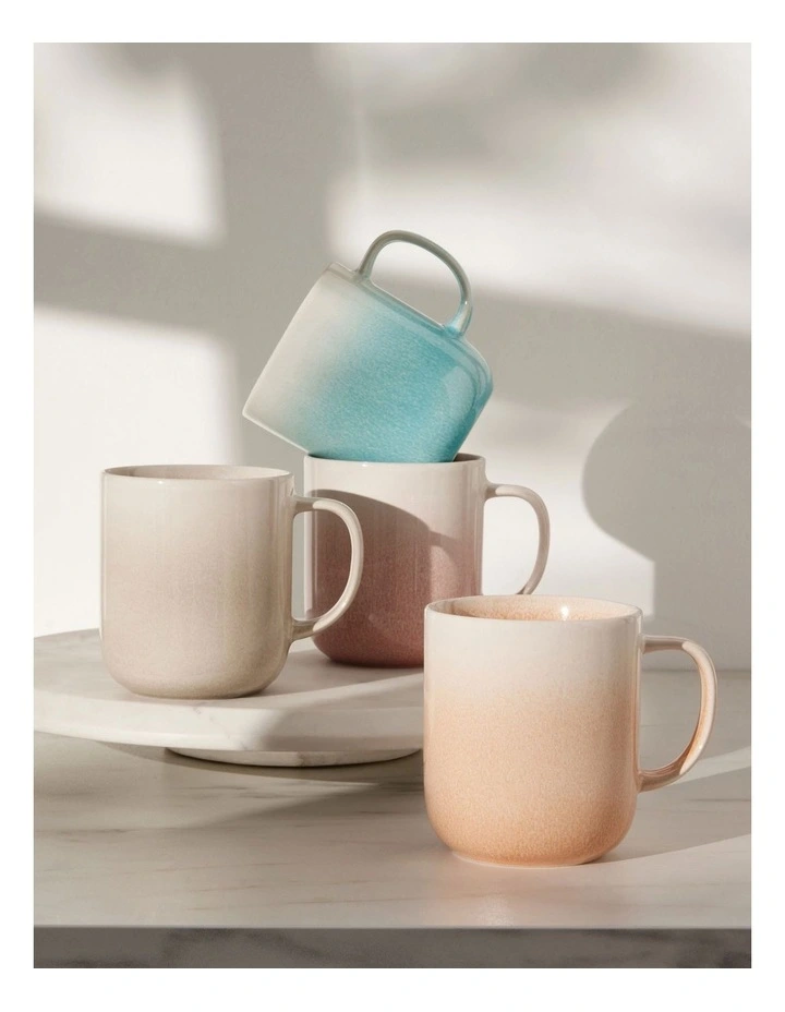 The Club Ombre Mug 470ml in Orange image 3