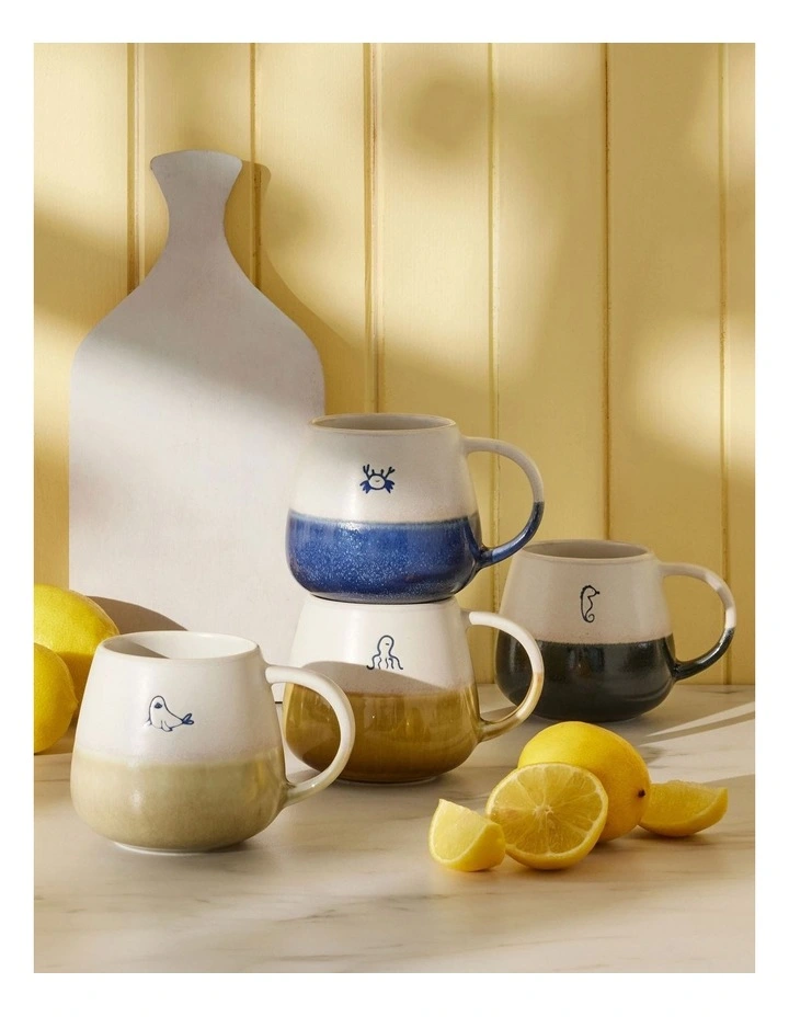 The Club Oceanic Snug Mug 440ml in Multi image 3