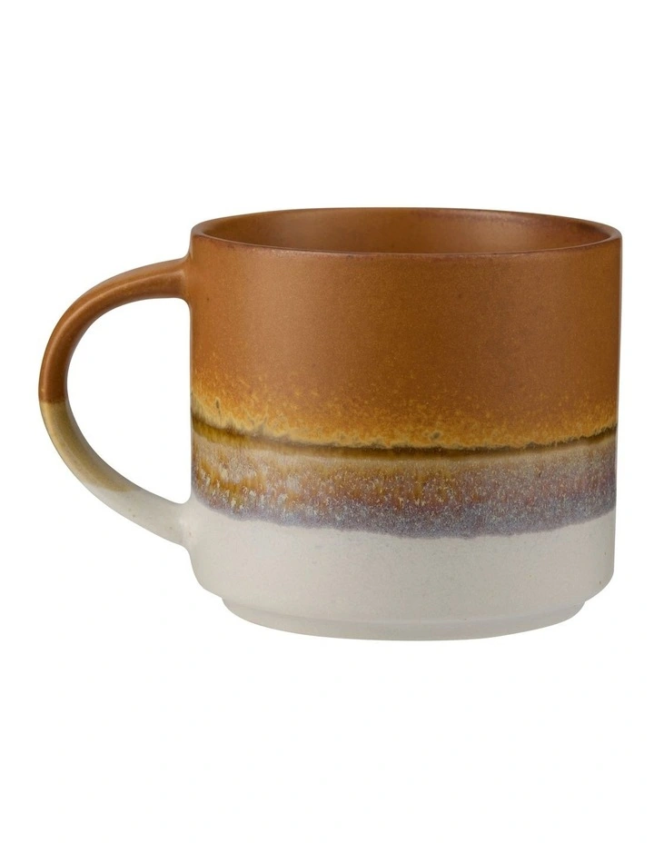 The Club Earthy Mug 410ml in Brown image 2