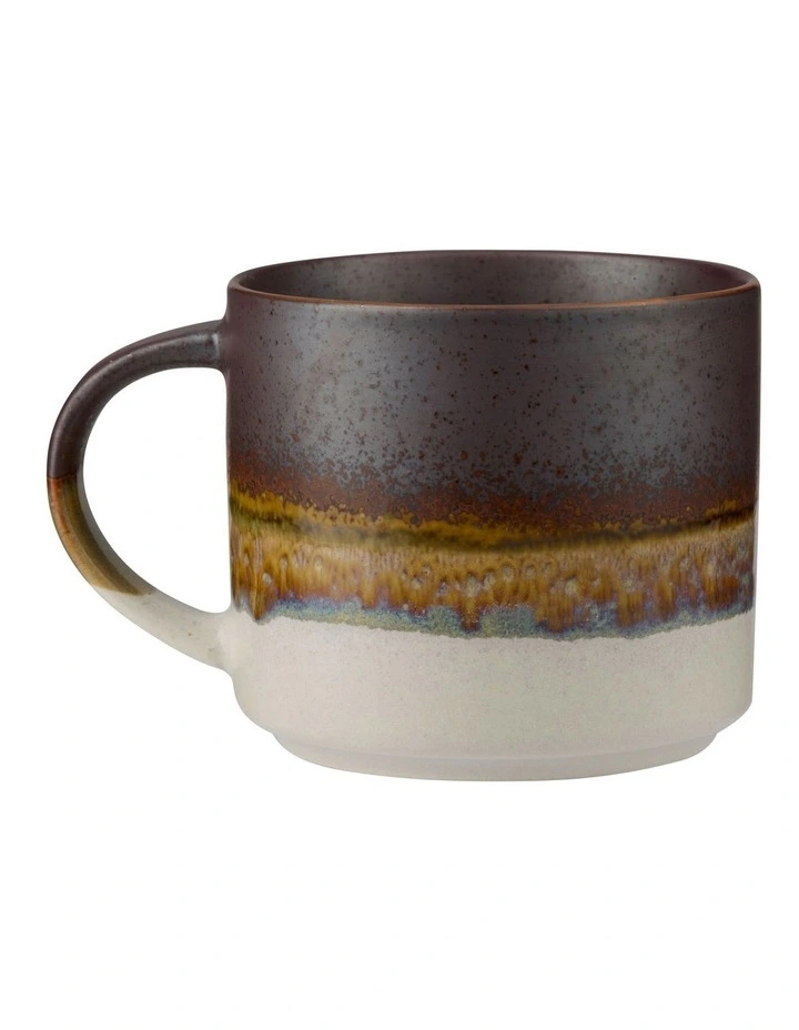 The Club Earthy Mug 410ml in Brown image 2