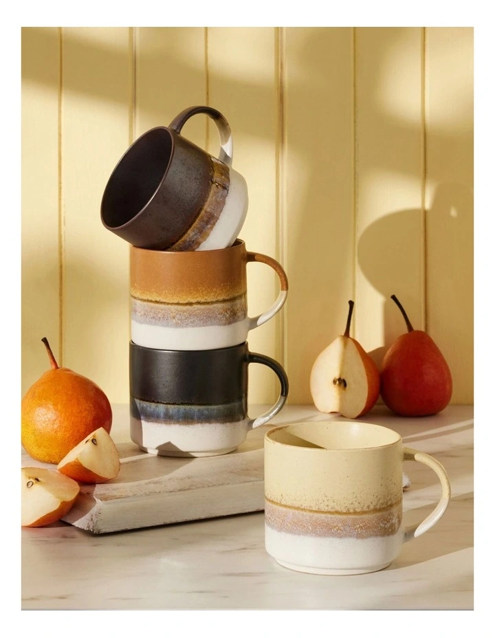 The Club Earthy Mug 410ml in Brown image 3