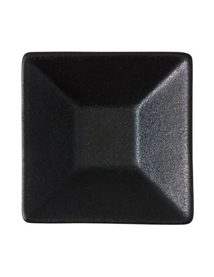 Caviar Square Sauce Bowl 8x3cm in Black image 3