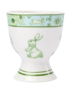 Clover and Cotton Tail Hare and Heritage Egg Cup in Multi