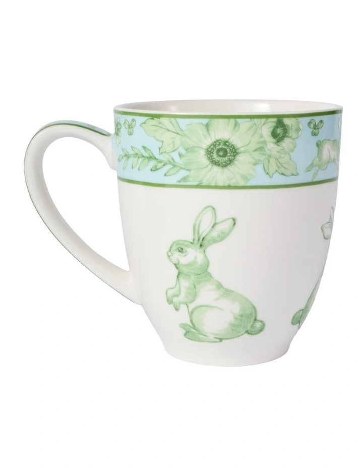 Clover and Cotton Tail Hare and Heritage Mug 375ml Gift Boxed in Multi image 3