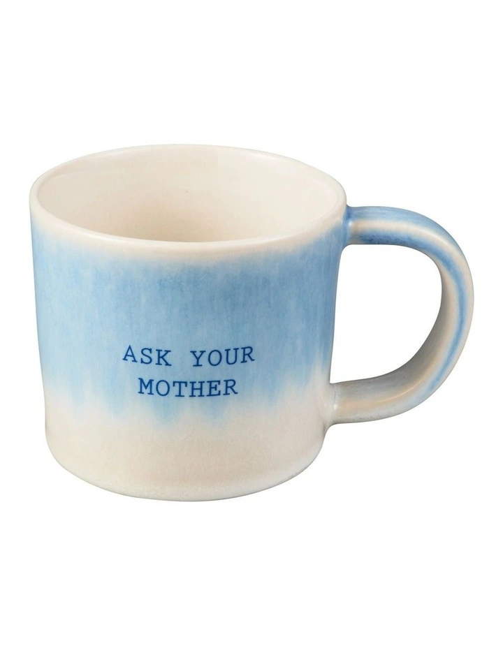 The Mug Club Go Ask Your Mother Mug 410ml in Blue image 2
