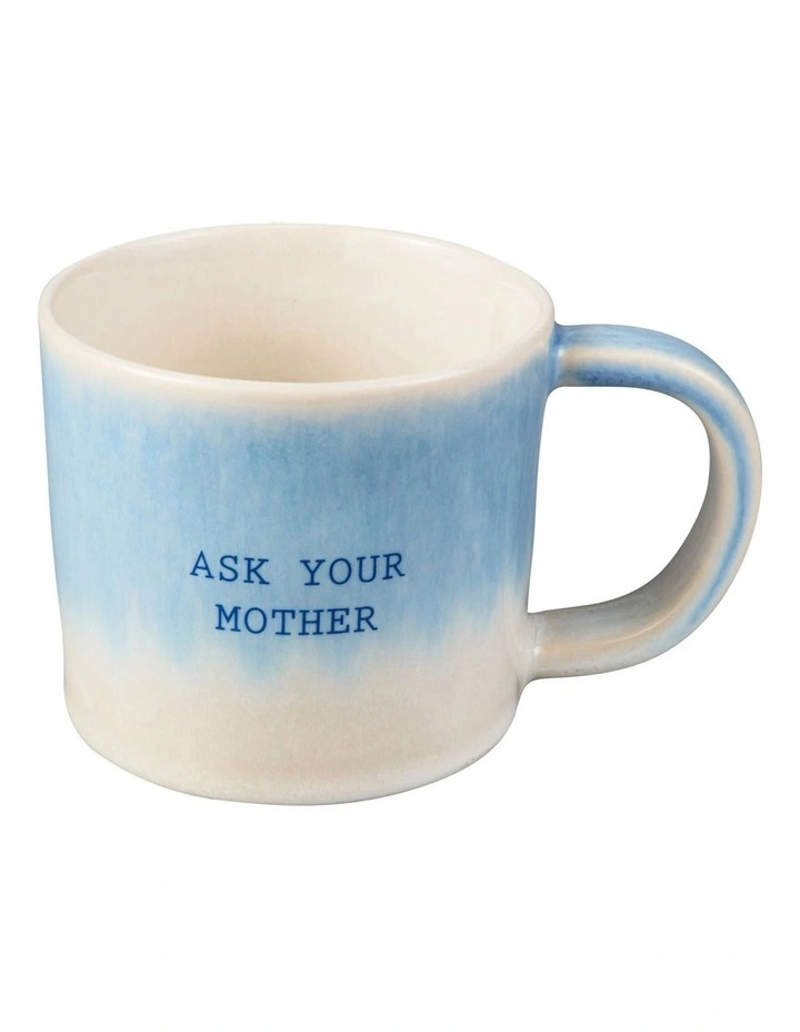 The Mug Club Go Ask Your Mother Mug 410ml in Blue image 2