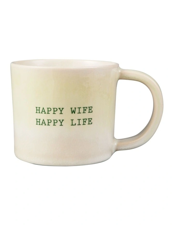 The Mug Club Love You Mum Mug 410ml in Green image 1