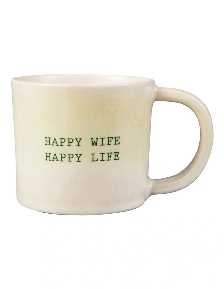 The Mug Club Love You Mum Mug 410ml in Green image 1