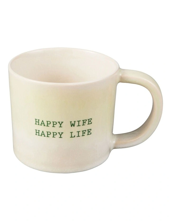 The Mug Club Love You Mum Mug 410ml in Green image 2