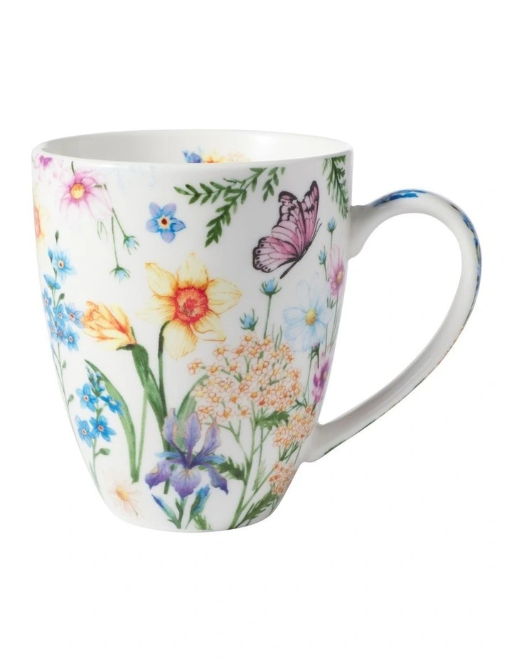Fluttering Meadow Coupe Mug 390ML image 1