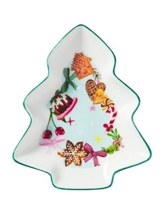 Maxwell & Williams Fa la la Tree Dish 13.5cm Gift Boxed