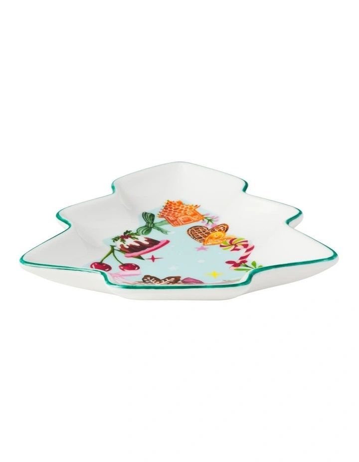 Maxwell & Williams Fa la la Tree Dish 13.5cm Gift Boxed image 2