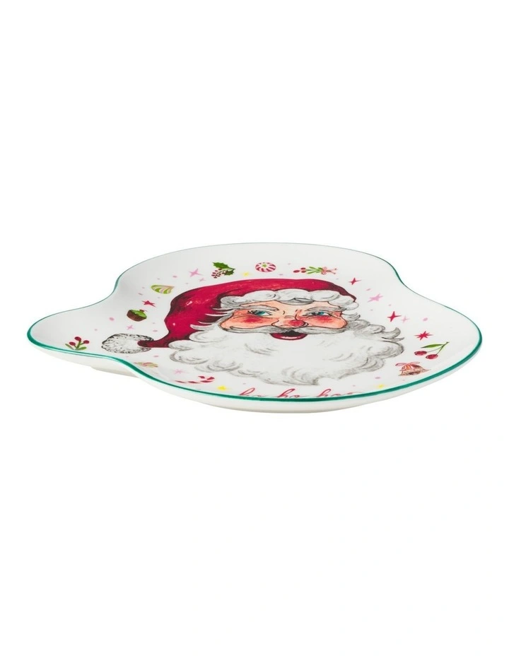 Maxwell & Williams Fa la la Santa Dish 23cm Gift Boxed image 2