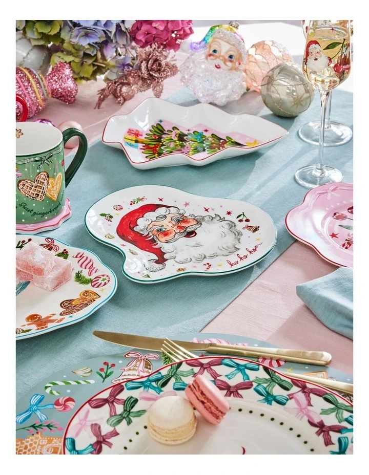 Maxwell & Williams Fa la la Santa Dish 23cm Gift Boxed image 4