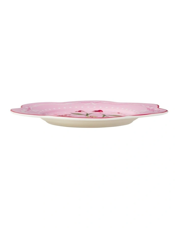 Maxwell & Williams Fa la la Scallop Rim Plate 21.5cm Pink Gift Boxed image 3