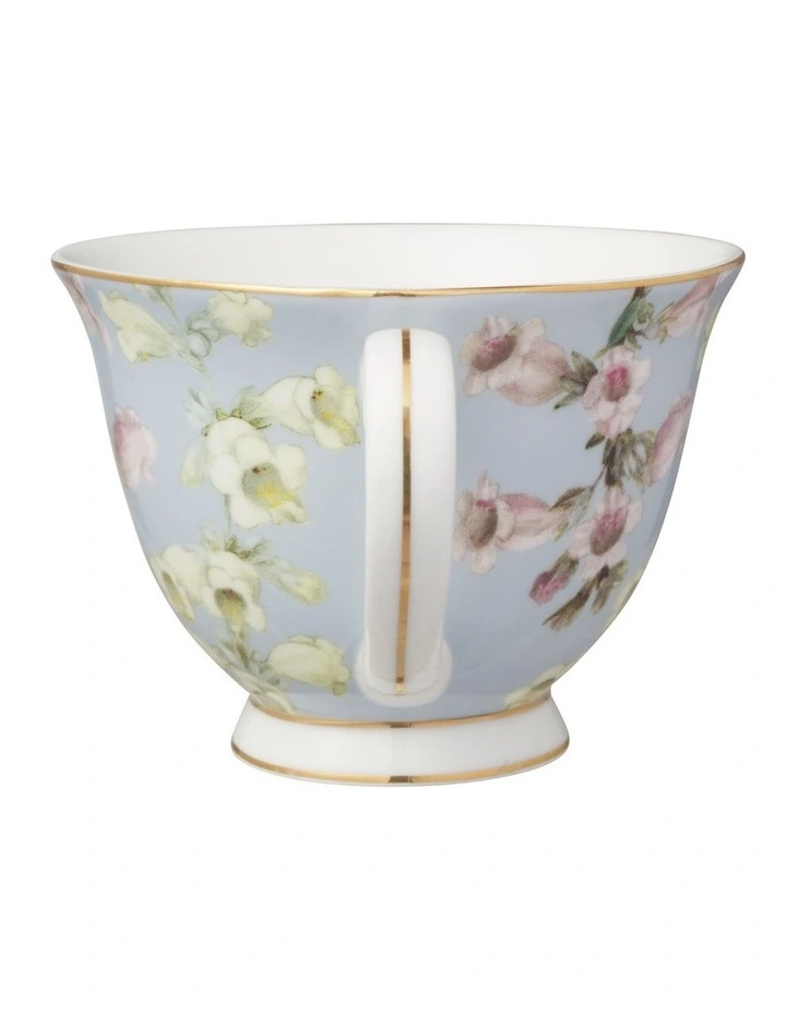 Royal Botanic Gardens Foxglove Footed Cup & Saucer 200ML Gift Boxed image 3