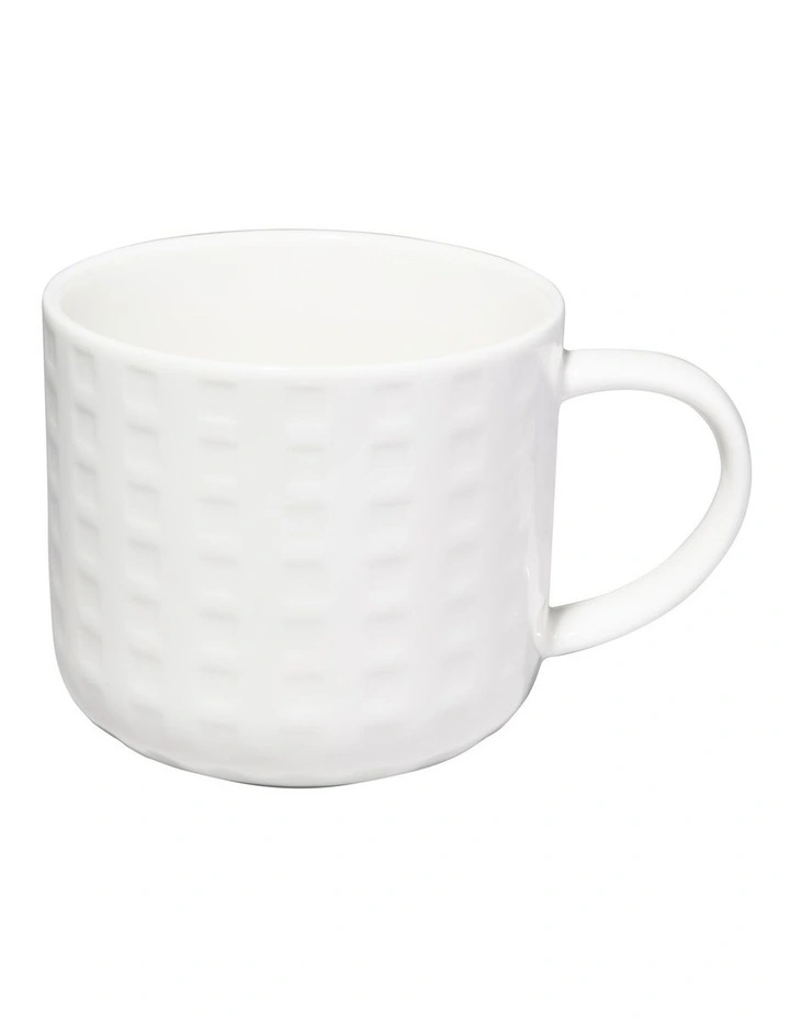 White Basics Mug 380ML Grid image 2