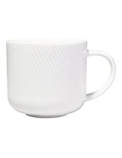 White Basics Mug 380ML Swirl