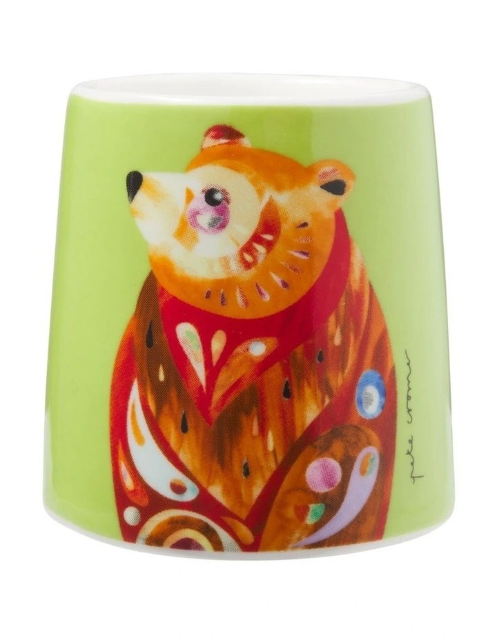 Pete Cromer Woodland Creatures Egg Cup Brown Bear image 1
