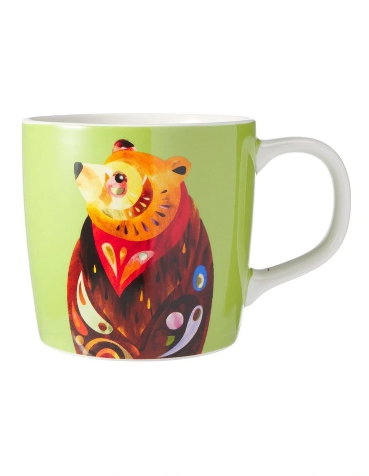 Pete Cromer Woodland Creatures Mug 375ML Brown Bear Gift Boxed image 1