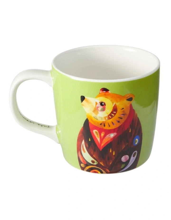 Pete Cromer Woodland Creatures Mug 375ML Brown Bear Gift Boxed image 2