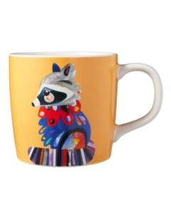 Pete Cromer Woodland Creatures Mug 375ML Racoon Gift Boxed