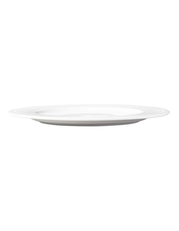 White Basics Diamonds Rim Side Plate 19cm image 3