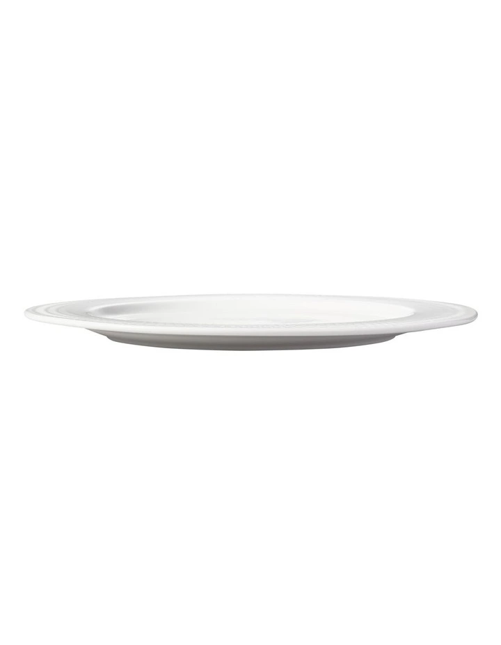 White Basics Diamonds Rim Entree Plate 23cm image 3