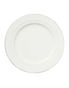 White Basics Edge Rim Dinner Plate 27.5cm