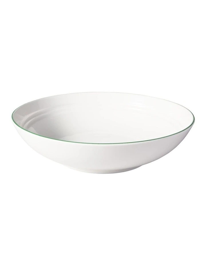 White Basics Edge Coupe Bowl Shallow 18.5x4.5cm image 1