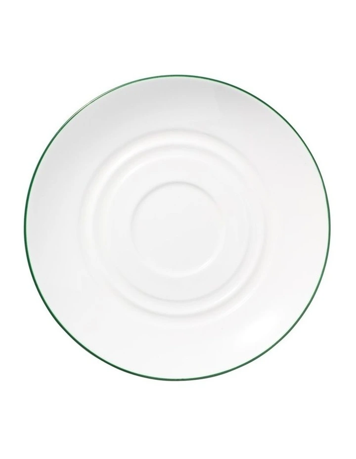 White Basics Edge Coupe Demi Cup & Saucer 90ML image 3