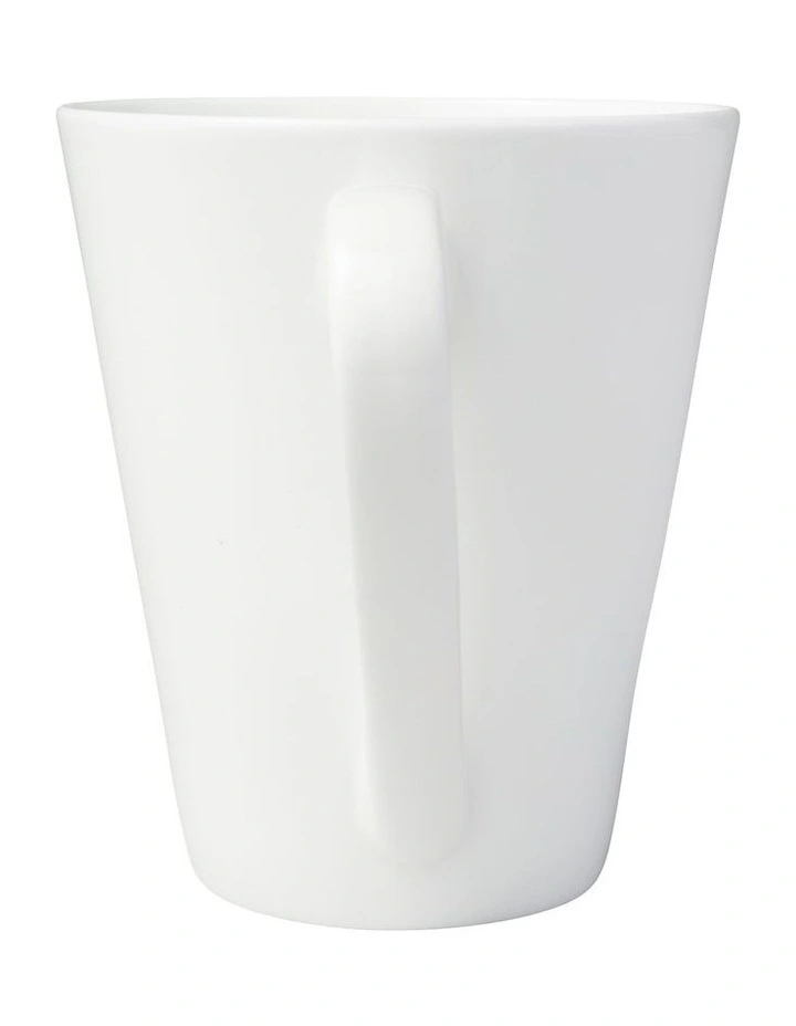 Cashmere Conical Mug 360ml in White image 3