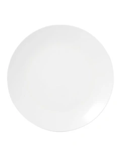 Cashmere Coupe Dinner Plate 27cm in White