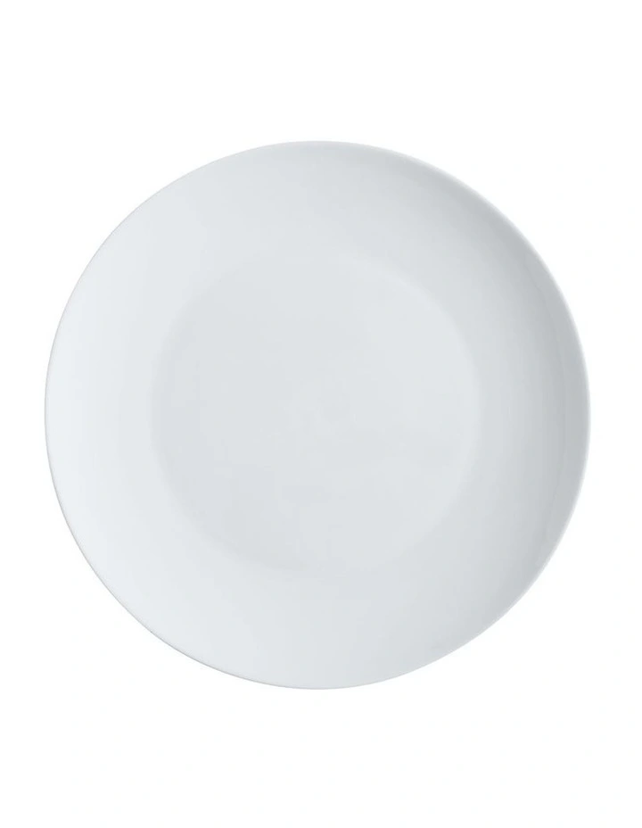 Cashmere Coupe Entre Plate 23cm in White image 1